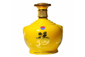 53度百年大福封坛礼品装黄色酱香型白酒1000ml多少钱一瓶？