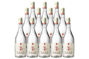 42度北京红星百年纯粮5兼香白酒12瓶整箱价格？