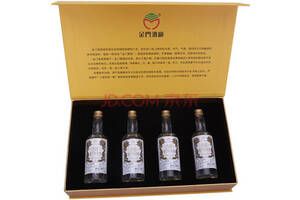 58度台湾金门高粱酒珍藏版小酒96mlx4瓶礼盒装价格多少钱？