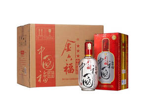 50度金六福中国福三星白酒6瓶整箱市场价多少钱？