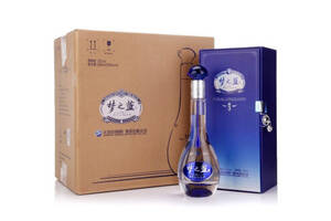 52度洋河蓝色经典梦之蓝M3白酒500mlx4瓶整箱价格？