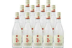 42度北京红星二锅头酒纯粮5兼香型白酒12瓶整箱价格？