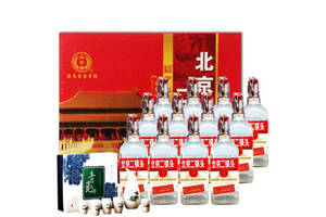 42度永丰牌北京二锅头出口型小方瓶红标500ml单瓶装多少钱一瓶？