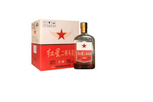 43度北京红星二锅头酒古酿6瓶整箱价格？