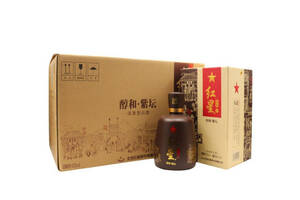 43度北京红星百年醇和紫坛兼香型白酒6瓶整箱价格？