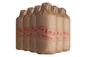 53度贵州香友十年坤沙酱香型白酒500mlx6瓶整箱价格？