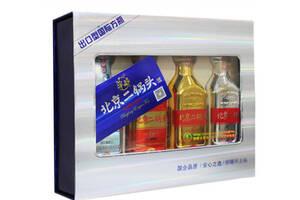 50度华都北京二锅头酒出口型方瓶炫彩版4瓶礼盒装价格多少钱？