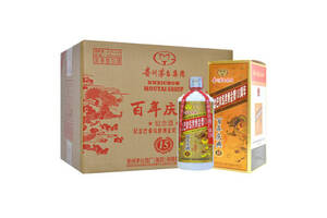 52度贵州茅台百年庆典浓香型白酒500mlx6瓶整箱价格？