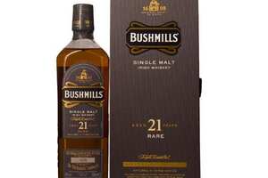 布什米尔威士忌21年怎么样特点，干果香料完美融合口感顺滑细腻