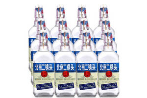 42度永丰牌北京二锅头出口型白酒蓝标500mlx12瓶整箱价格？