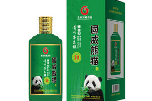 53度贵州茅台镇国威熊猫10酱香型白酒500ml整箱价格？