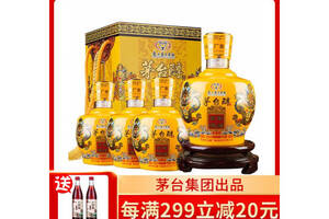 52度贵州茅台醇百年辉煌收藏级浓香型白酒500mlx4瓶整箱价格？