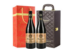 法国洛瑞斯勃艮第黑皮诺酿AOP级卡瑞纳干红葡萄酒750mlx2瓶礼盒装价格多少钱？