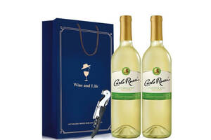 美国加州乐事清爽白葡萄酒750mlx2瓶礼盒装价格多少钱？