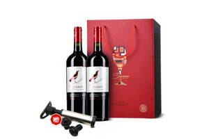 智利智鹂赤霞珠特级干红葡萄酒750mlx2瓶礼盒装价格多少钱？