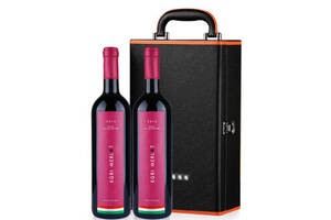 匈牙利塔卡妮酒庄埃格尔美乐干红葡萄酒750mlx2瓶礼盒装价格多少钱？