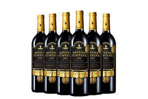西班牙贾斯汀DIVINEJUSTINEGUADIANA产区圣诺干红葡萄酒750ml6瓶整箱价格多少钱？