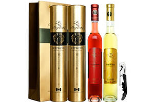 加拿大山醇戴尔CentatydallVQA级2012维代尔冰白+品丽珠冰红葡萄酒375mlx2支礼盒装价格多少钱？