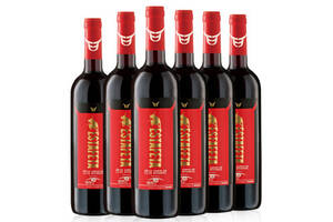 西班牙奔牛节酒庄牛盾红标干红葡萄酒750ml6瓶整箱价格多少钱？