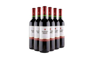 美国舒特家族SUTTERHOME系列赤霞珠葡萄酒750ml6瓶整箱价格多少钱？