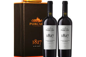 摩尔多瓦普嘉利Purcari1827赤霞珠干红葡萄酒2014年份750mlx2瓶礼盒装价格多少钱？