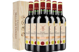 法国慕隆城堡CHATEAUMOULIN波尔多城堡AOC级干红葡萄酒750ml6瓶整箱价格多少钱？