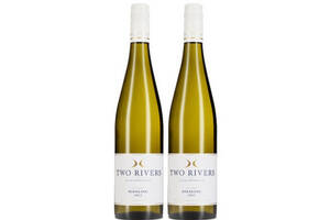 新西兰马尔堡产区双河TWORIVERS2013雷司令半干白葡萄酒750mlx2支礼盒装价格多少钱？