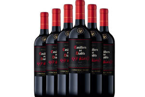 智利干露红魔鬼新品黑金珍藏红葡萄酒750ml6瓶整箱价格多少钱？