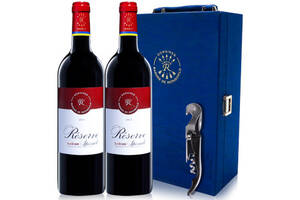 法国DBR拉菲罗斯柴尔德珍藏波尔多干红葡萄酒经典蓝750mlx2瓶礼盒装价格多少钱？