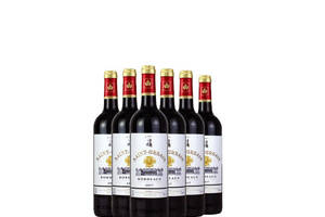 法国圣尔班纳波尔多AOC/AOP级干红葡萄酒750ml6瓶整箱价格多少钱？