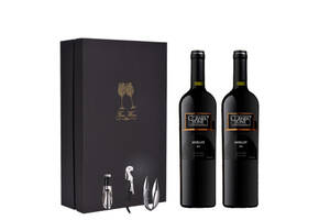 智利康纳斯顿黑标梅洛干红葡萄酒750mlx2瓶礼盒装价格多少钱？
