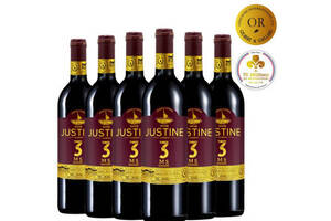 西班牙DO协会推荐贾斯汀DIVINEJUSTINE稀有干红葡萄酒750ml6瓶整箱价格多少钱？