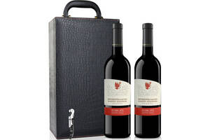 格鲁吉亚哈列吧阿拉扎尼半甜红葡萄酒750mlx2支礼盒装价格多少钱？