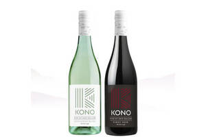 新西兰马尔堡产区柯诺酒庄KONO长相思干白+黑皮诺干红葡萄酒750mlx2支礼盒装价格多少钱？