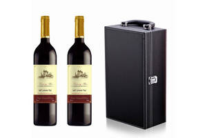 国产拉梦堡LAMENGBAO2008赤霞珠干红葡萄酒皮箱750mlx2瓶礼盒装价格多少钱？