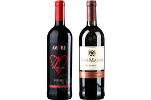 意大利博赛帝爱醇干红+圣莫罗红葡萄酒750mlx2瓶礼盒装价格多少钱？
