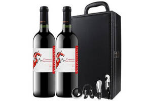 智利张裕先锋格狮马赤霞珠干红葡萄酒750mlx2瓶礼盒装价格多少钱？