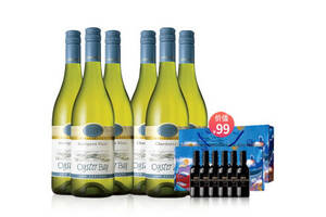 新西兰马尔堡产区蚝湾OysterBay长相思+霞多丽干白葡萄酒750mlx6支整箱装价格多少钱？