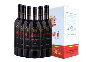 格鲁吉亚米尔迪阿尼Mildiani萨别拉维干红葡萄酒750mlx6支整箱装价格多少钱？