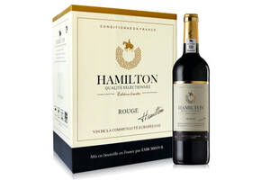 法国汉密尔顿骑士干红葡萄酒750ml6瓶整箱价格多少钱？