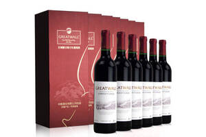 国产长城GreatWall解百纳干红葡萄酒750ml6瓶整箱价格多少钱？