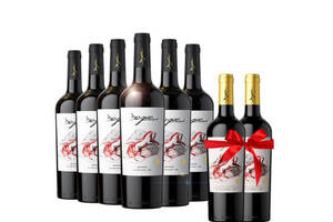 智利巴诗歌半甜型红葡萄酒750ml6瓶整箱价格多少钱？