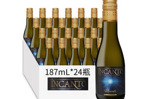 意大利INCANTO莫斯卡托甜白葡萄酒187mlx24瓶整箱装价格多少钱？
