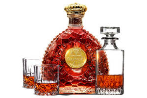 法国原瓶进口XO珍藏级洋酒白兰地国王路易十五700ml礼盒装价格多少钱？