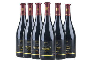 国产长城黑标解百纳干红葡萄酒750ml6瓶整箱价格多少钱？
