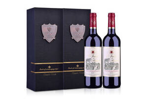 法国莫奈庄园lejardindemaunais红葡萄酒750mlx2瓶礼盒装价格多少钱？