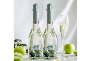 西班牙桑塔苹果味莫斯卡托甜起泡酒750mlx2瓶礼盒装价格多少钱？