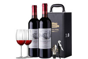 法国波尔多罗蒂纳菲尔干红葡萄酒750mlx2瓶礼盒装价格多少钱？