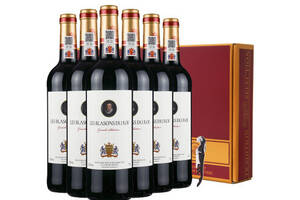 法国国王御玺干红葡萄酒750ml6瓶整箱价格多少钱？
