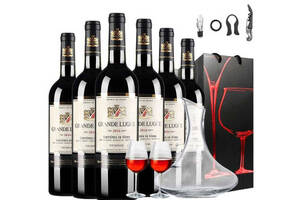 法国露歌格兰德AOP级干红葡萄酒750ml6瓶整箱价格多少钱？